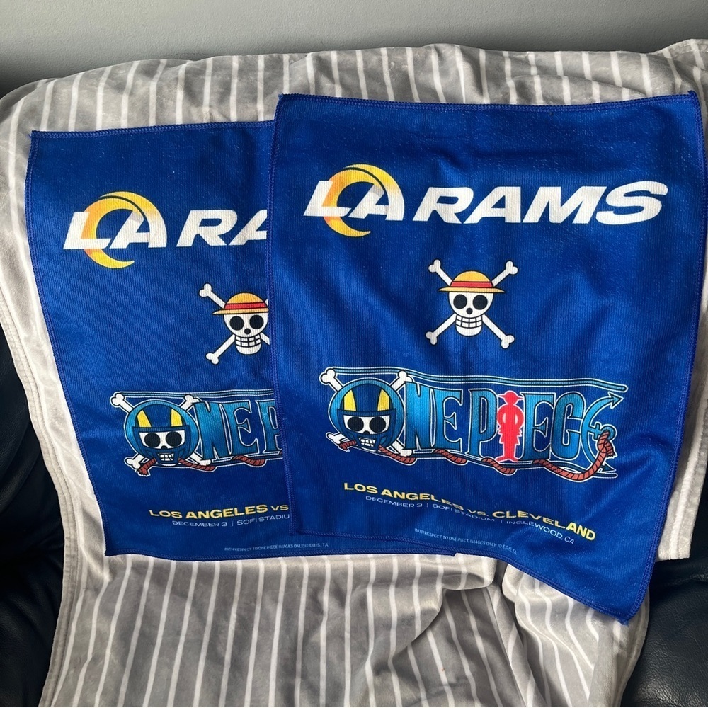 La rams collectable sports towel x2
